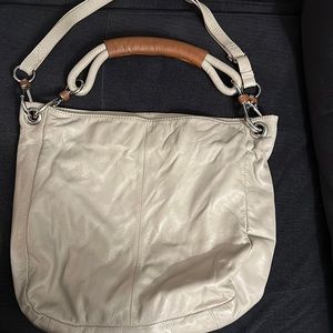 100% leather handbag
